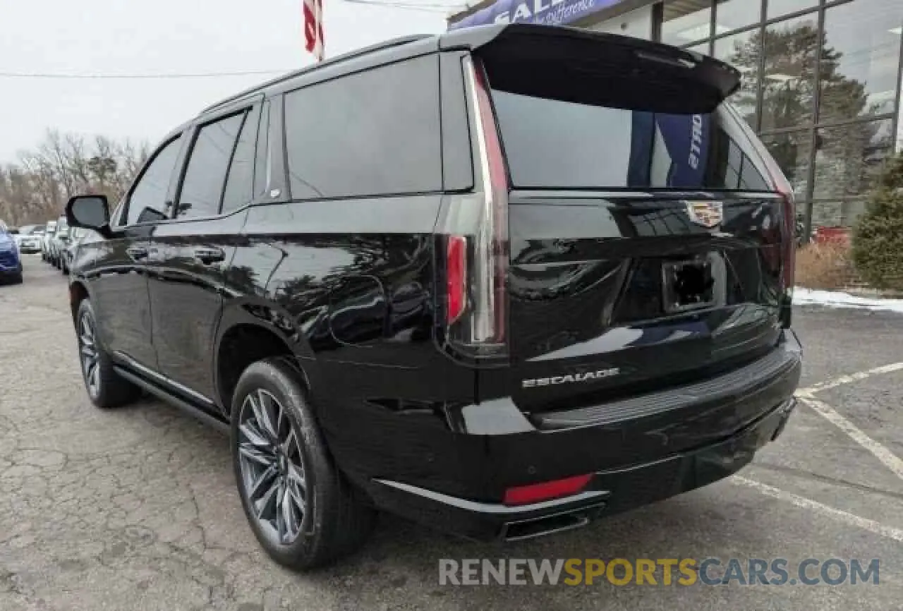 3 fotografías del automóvil dañado 1GYS4FKL2PR230XXX CADILLAC ESCALADE 2023