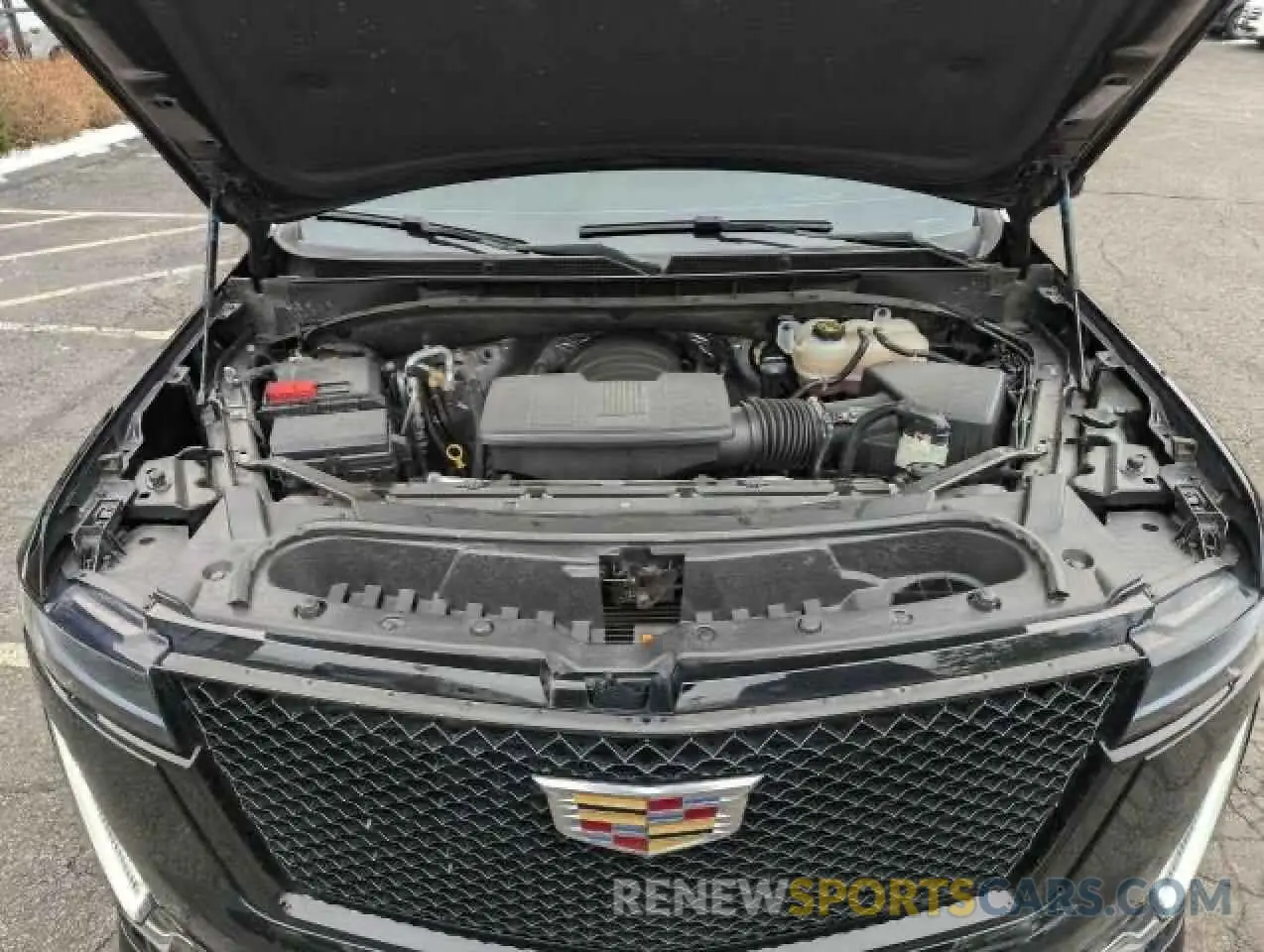 7 fotografías del automóvil dañado 1GYS4FKL2PR230XXX CADILLAC ESCALADE 2023