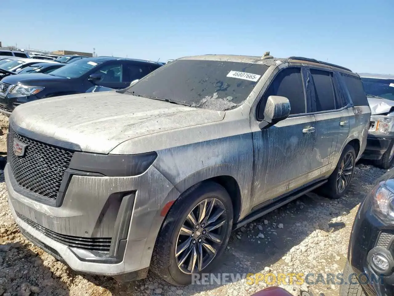1 fotografías del automóvil dañado 1GYS4FKL6PR280319 CADILLAC ESCALADE 2023