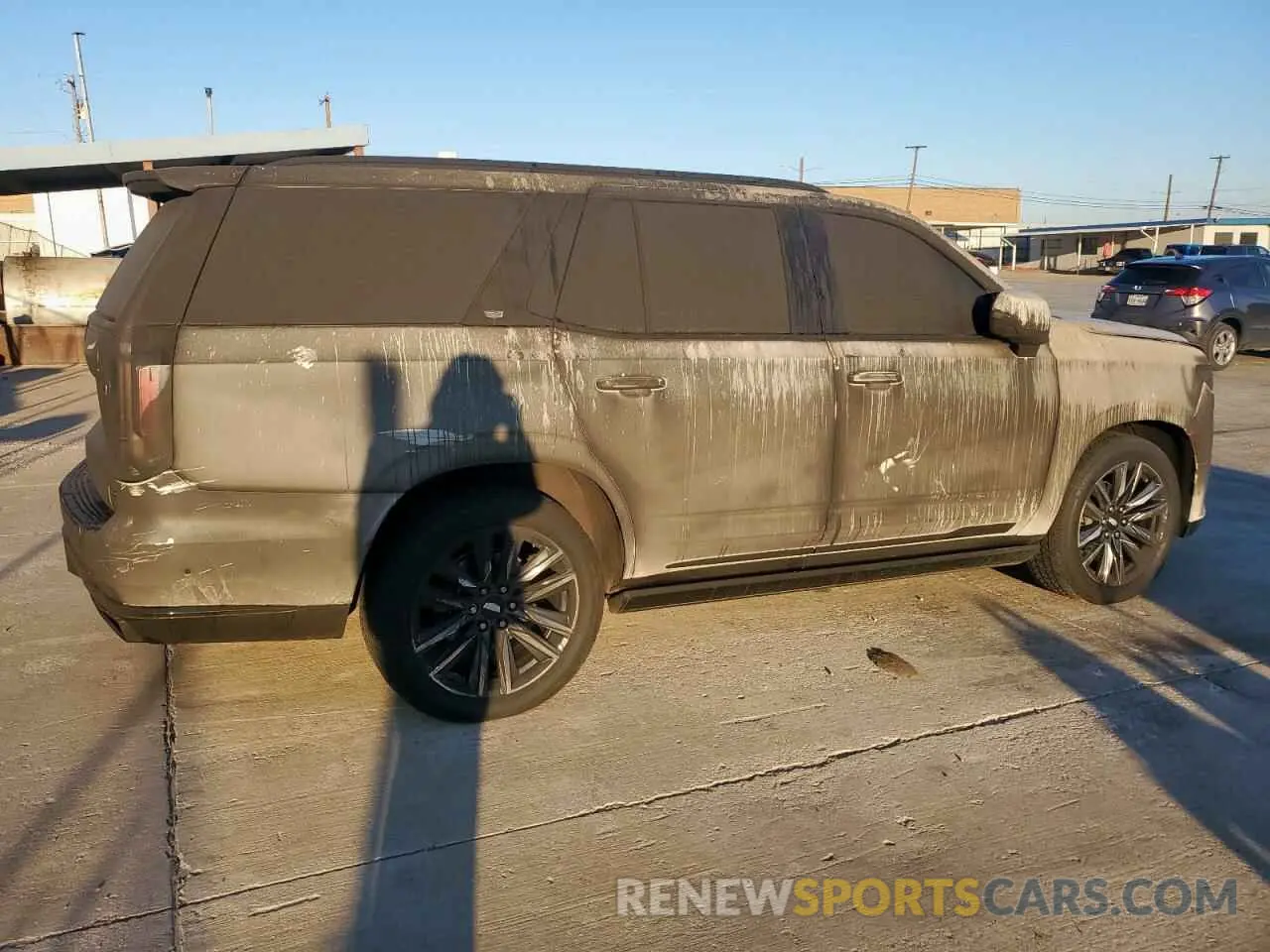 3 fotografías del automóvil dañado 1GYS4FKL6PR280319 CADILLAC ESCALADE 2023