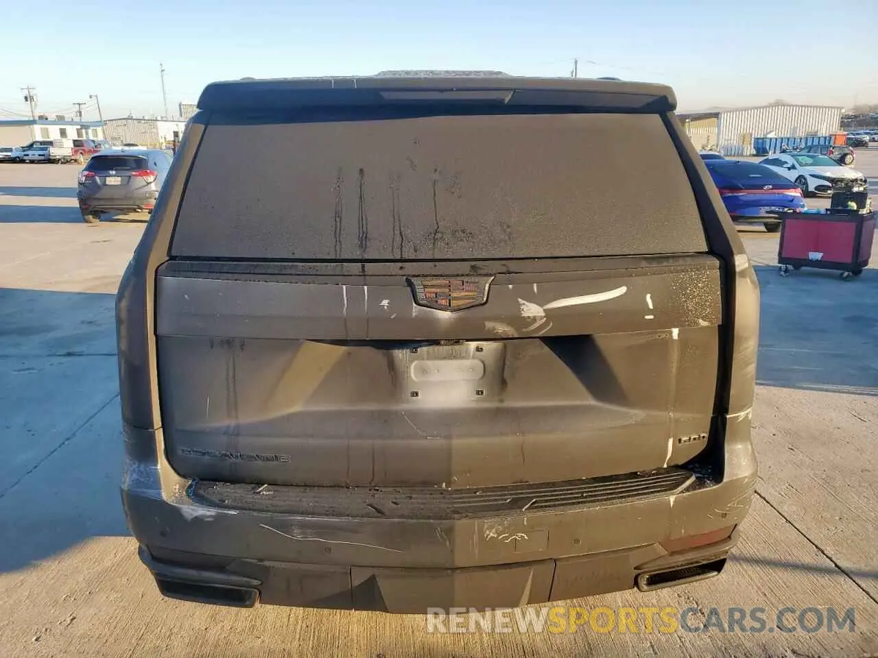 6 fotografías del automóvil dañado 1GYS4FKL6PR280319 CADILLAC ESCALADE 2023