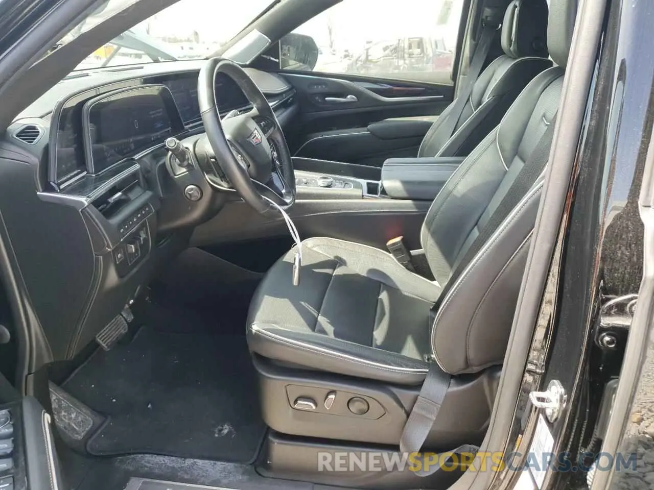 7 fotografías del automóvil dañado 1GYS4FKLXPR131637 CADILLAC ESCALADE 2023