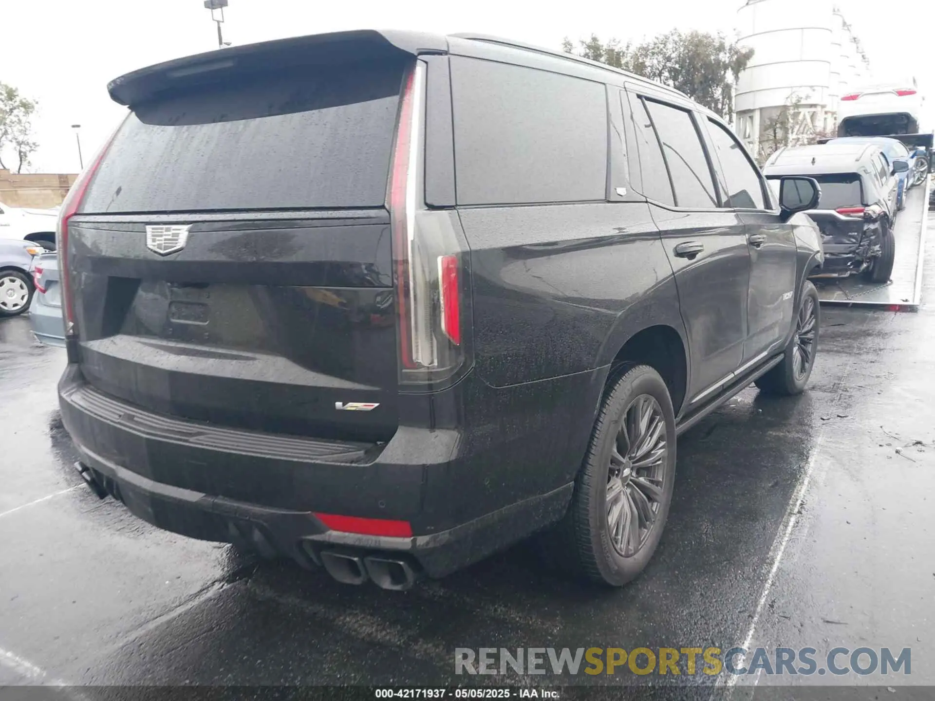 4 fotografías del automóvil dañado 1GYS4HK97PR524995 CADILLAC ESCALADE 2023