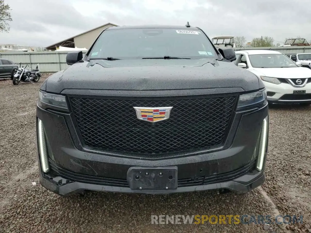 5 fotografías del automóvil dañado 1GYS4RKL1PR156900 CADILLAC ESCALADE 2023