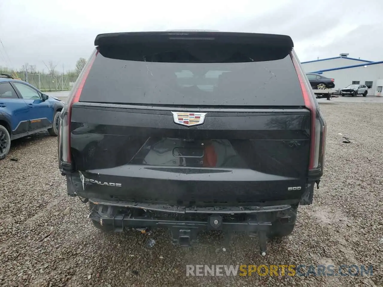 6 fotografías del automóvil dañado 1GYS4RKL1PR156900 CADILLAC ESCALADE 2023