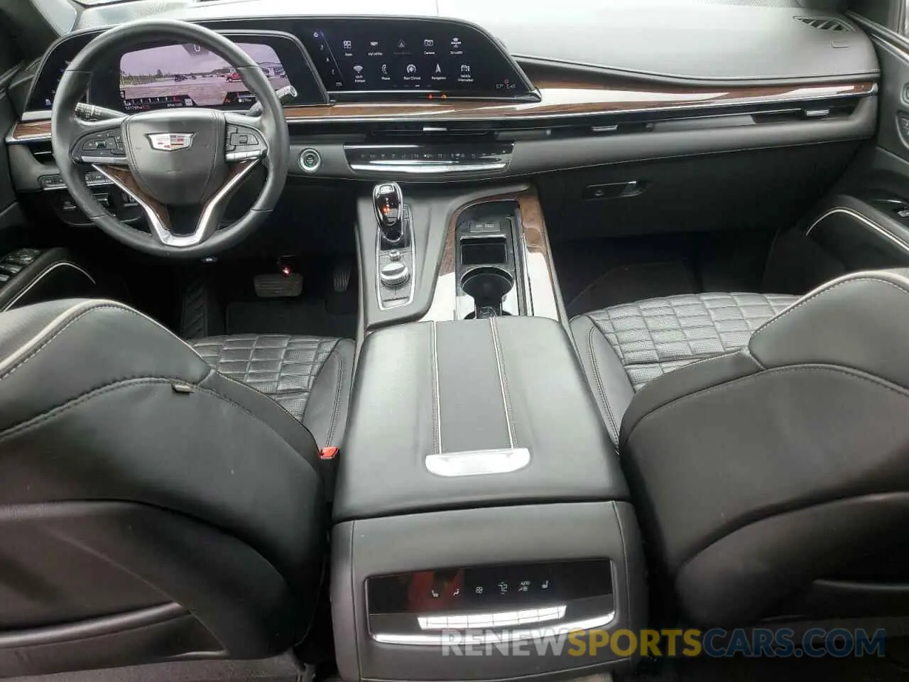 8 fotografías del automóvil dañado 1GYS4RKL1PR156900 CADILLAC ESCALADE 2023