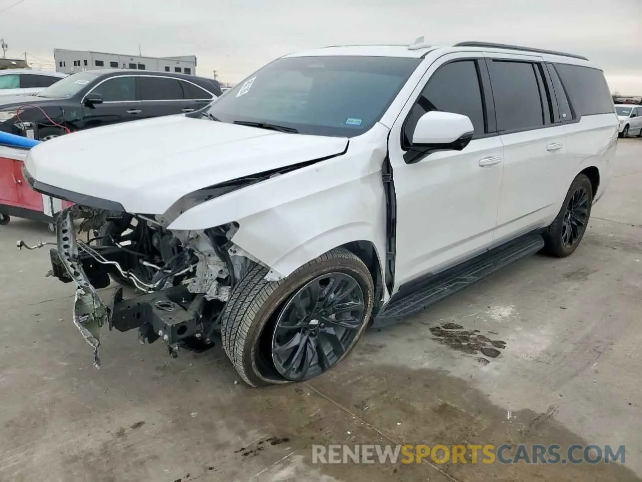 1 fotografías del automóvil dañado 1GYS4RKL1PR358913 CADILLAC ESCALADE 2023
