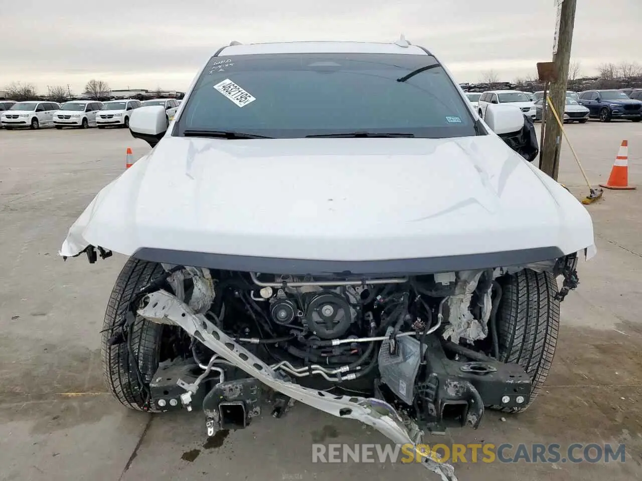 5 fotografías del automóvil dañado 1GYS4RKL1PR358913 CADILLAC ESCALADE 2023