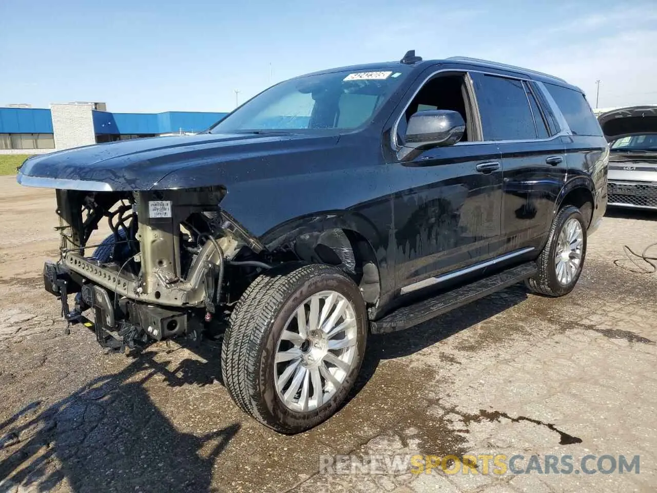 1 fotografías del automóvil dañado 1GYS3BKL3RR225163 CADILLAC ESCALADE 2024