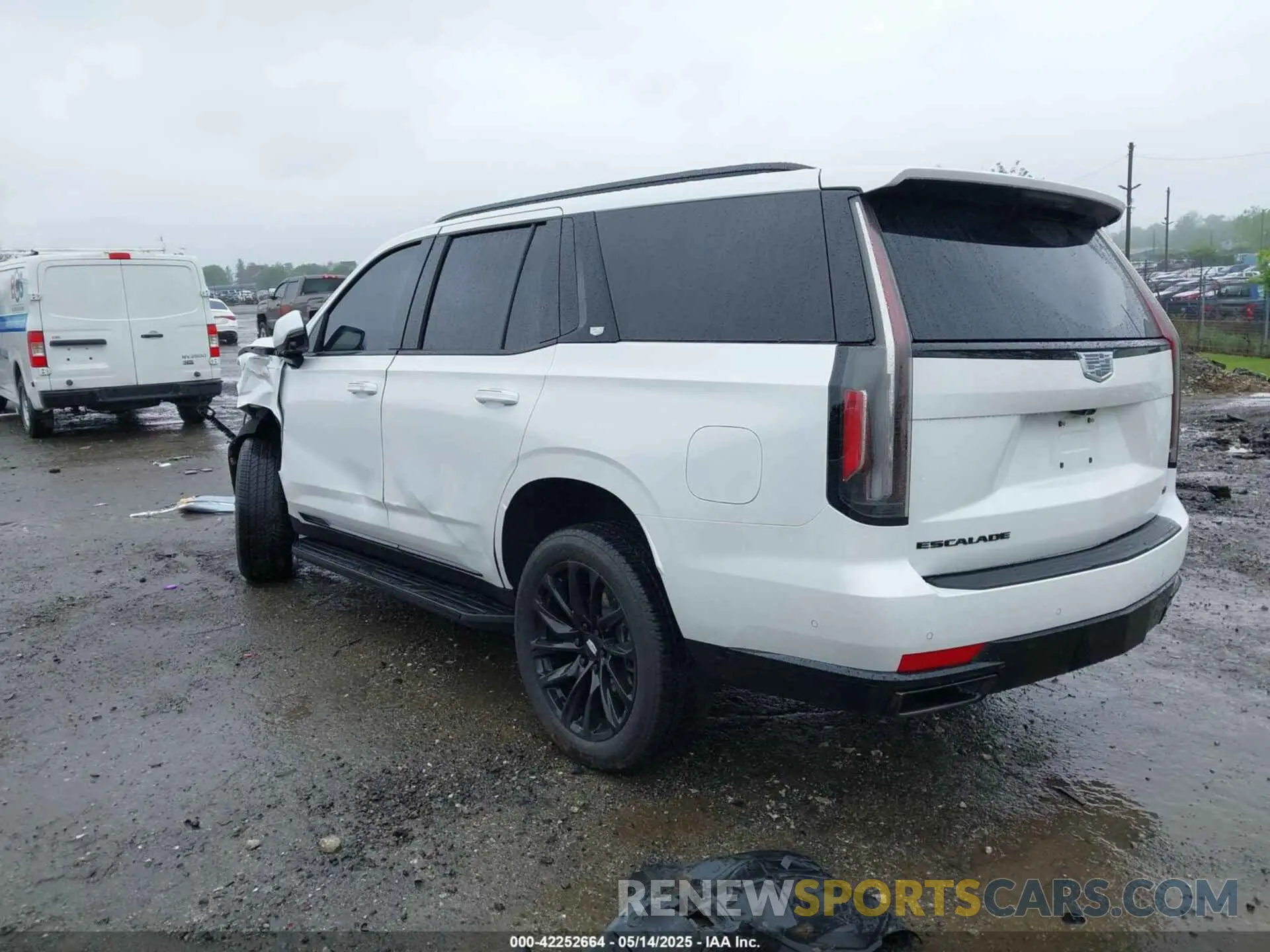 3 fotografías del automóvil dañado 1GYS4EKL1RR351567 CADILLAC ESCALADE 2024