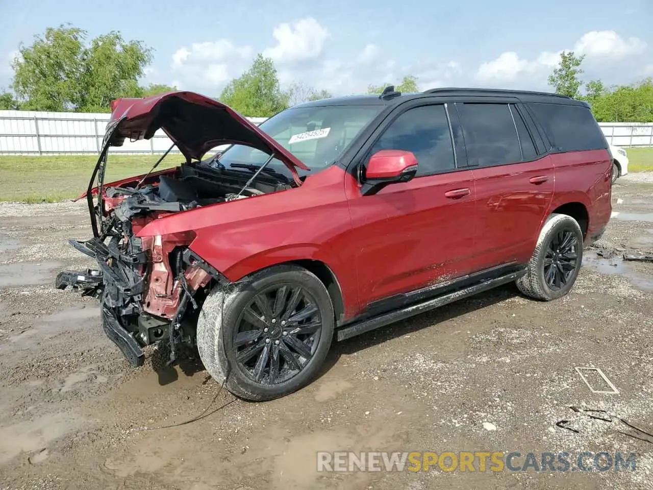 1 fotografías del automóvil dañado 1GYS4FKL9RR185627 CADILLAC ESCALADE 2024