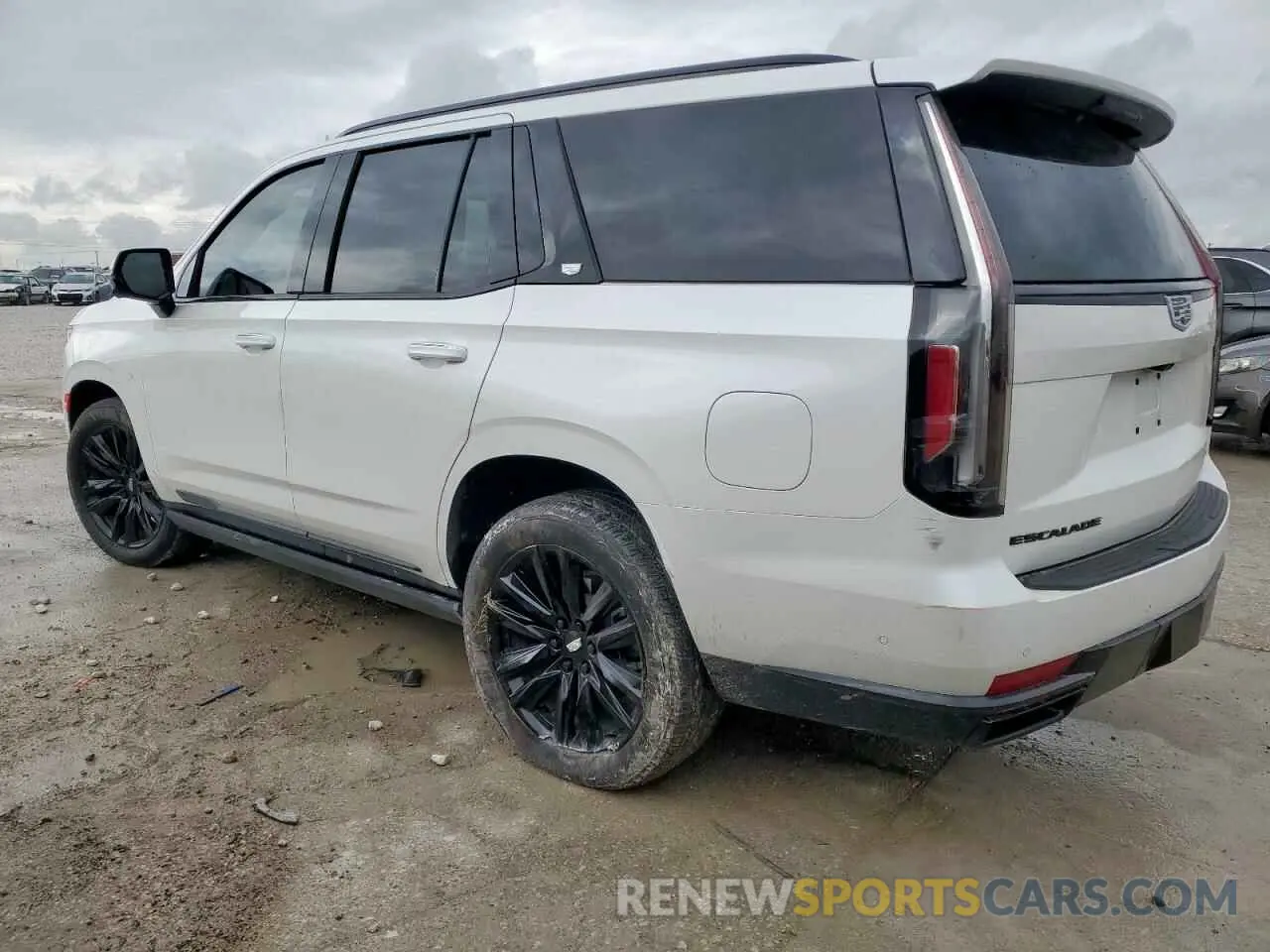 2 fotografías del automóvil dañado 1GYS4GKL9RR231253 CADILLAC ESCALADE 2024