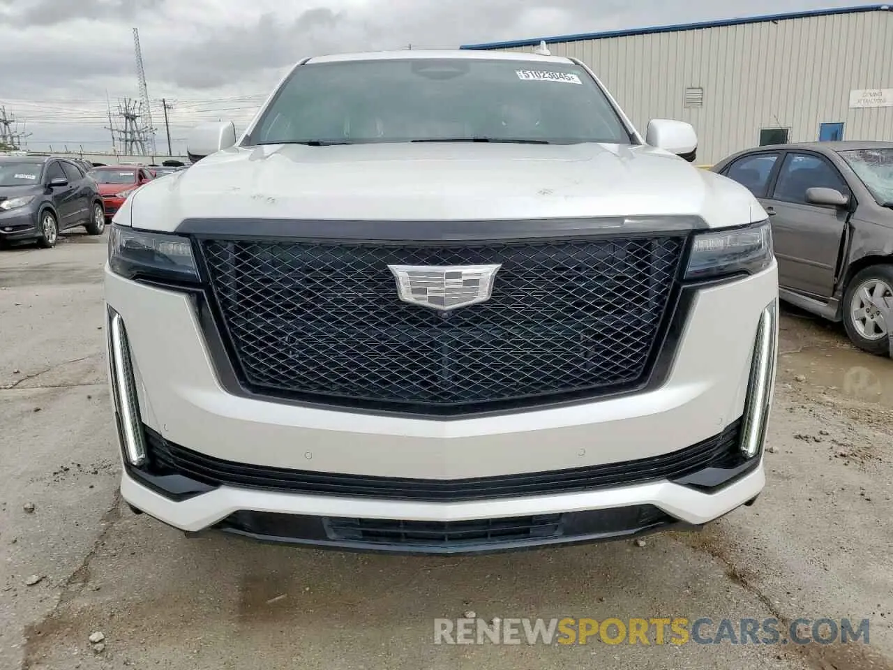5 fotografías del automóvil dañado 1GYS4GKL9RR231253 CADILLAC ESCALADE 2024