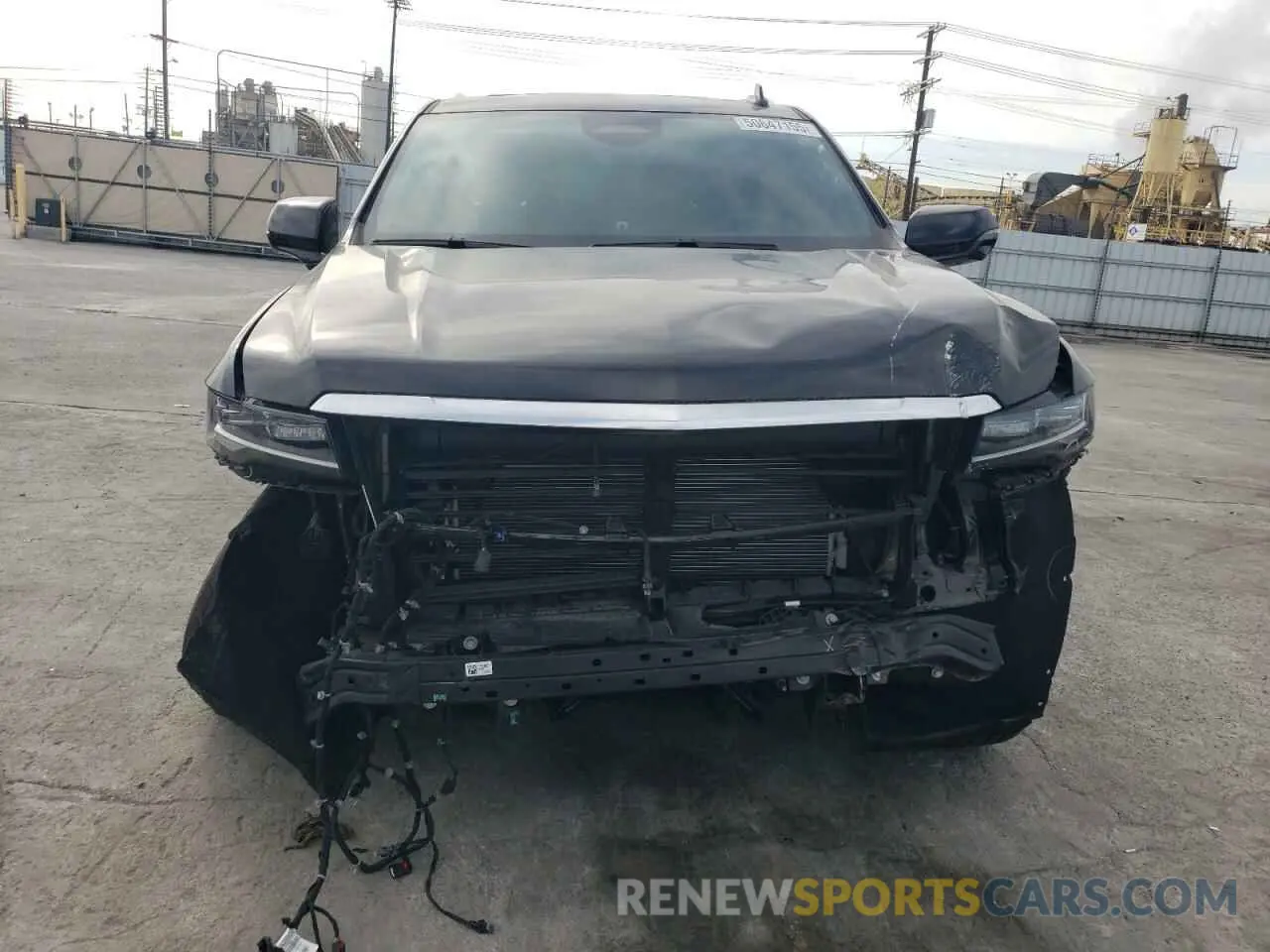 5 fotografías del automóvil dañado 1GYS4KKL0RR367936 CADILLAC ESCALADE 2024