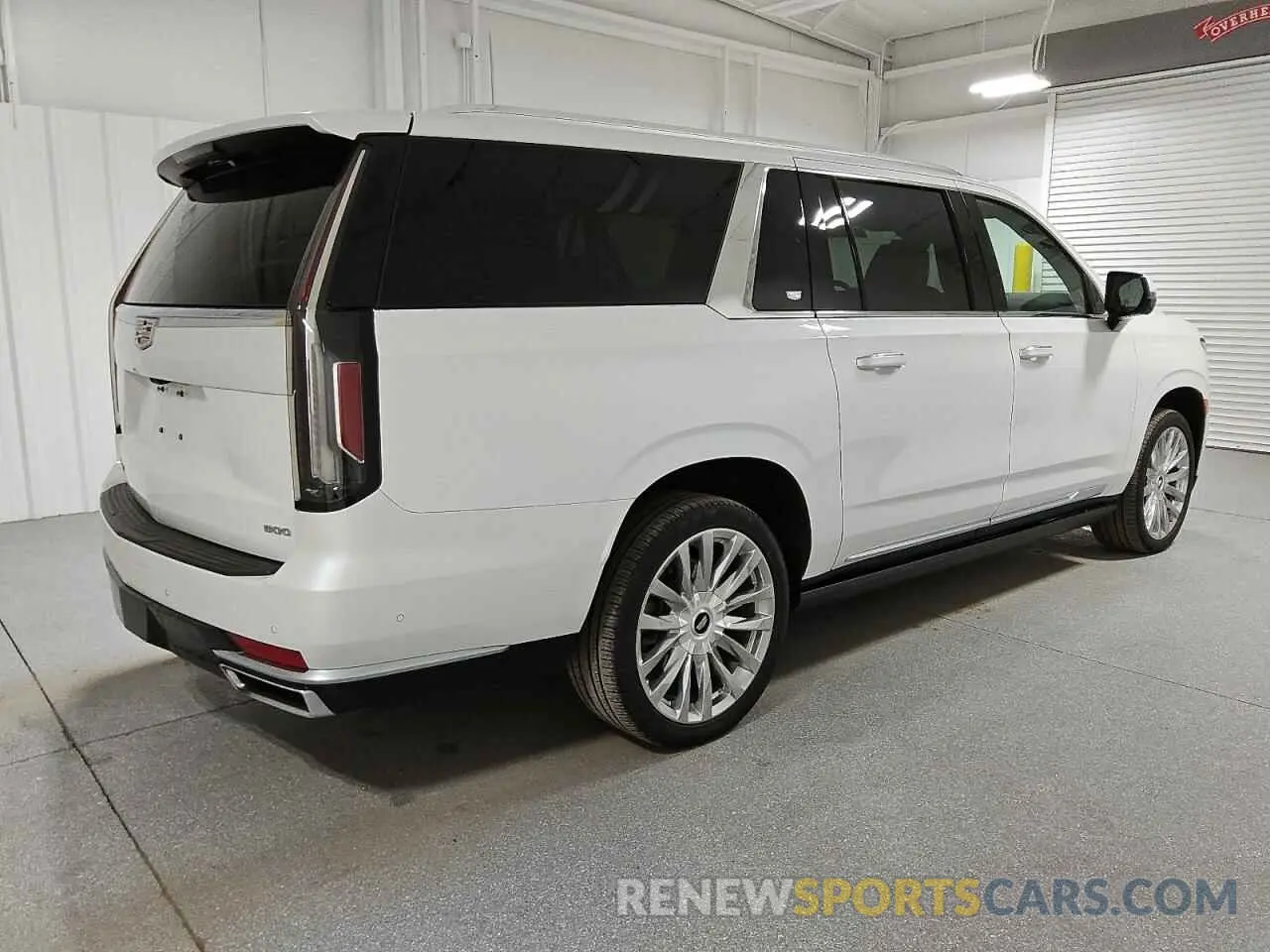 3 fotografías del automóvil dañado 1GYS4LKL0RR150621 CADILLAC ESCALADE 2024