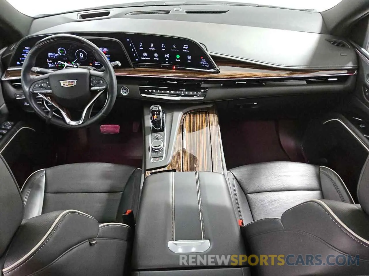 8 fotografías del automóvil dañado 1GYS4LKL0RR150621 CADILLAC ESCALADE 2024