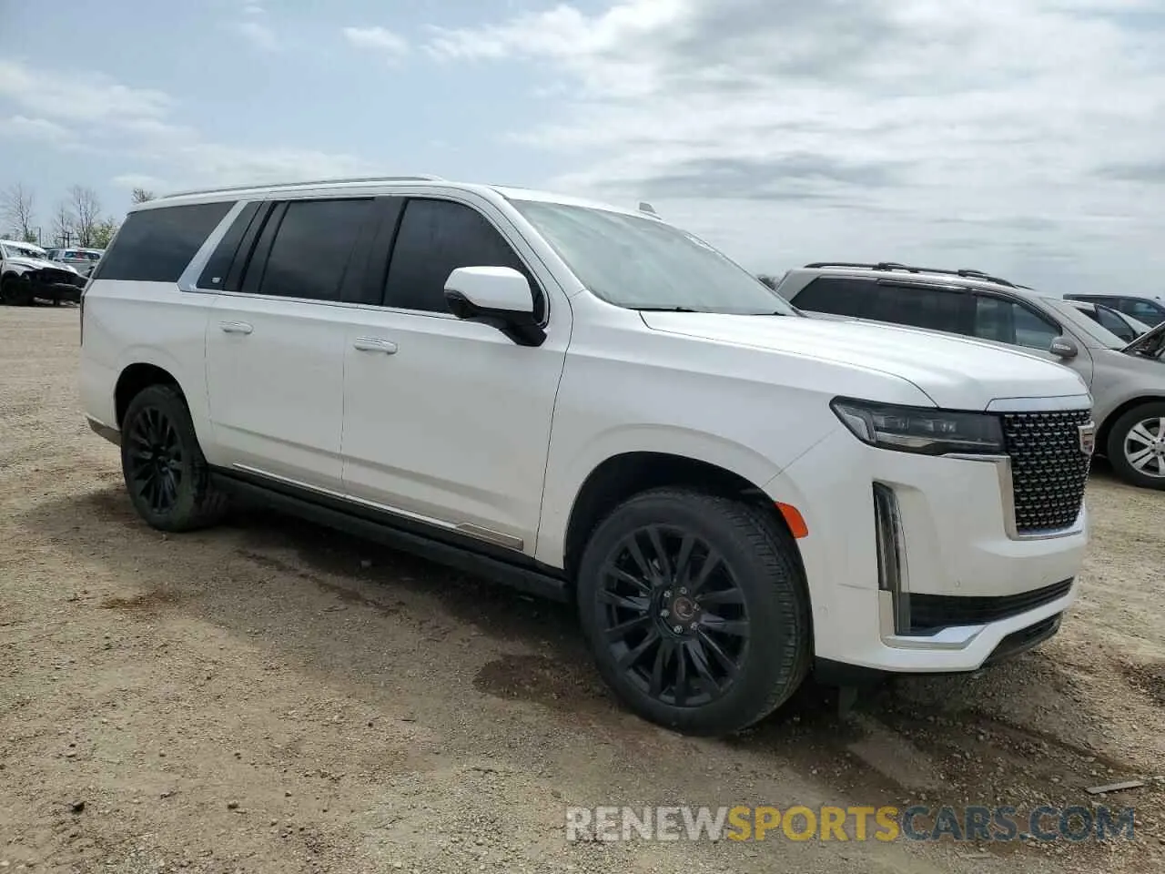 4 fotografías del automóvil dañado 1GYS4LKL6RR181811 CADILLAC ESCALADE 2024