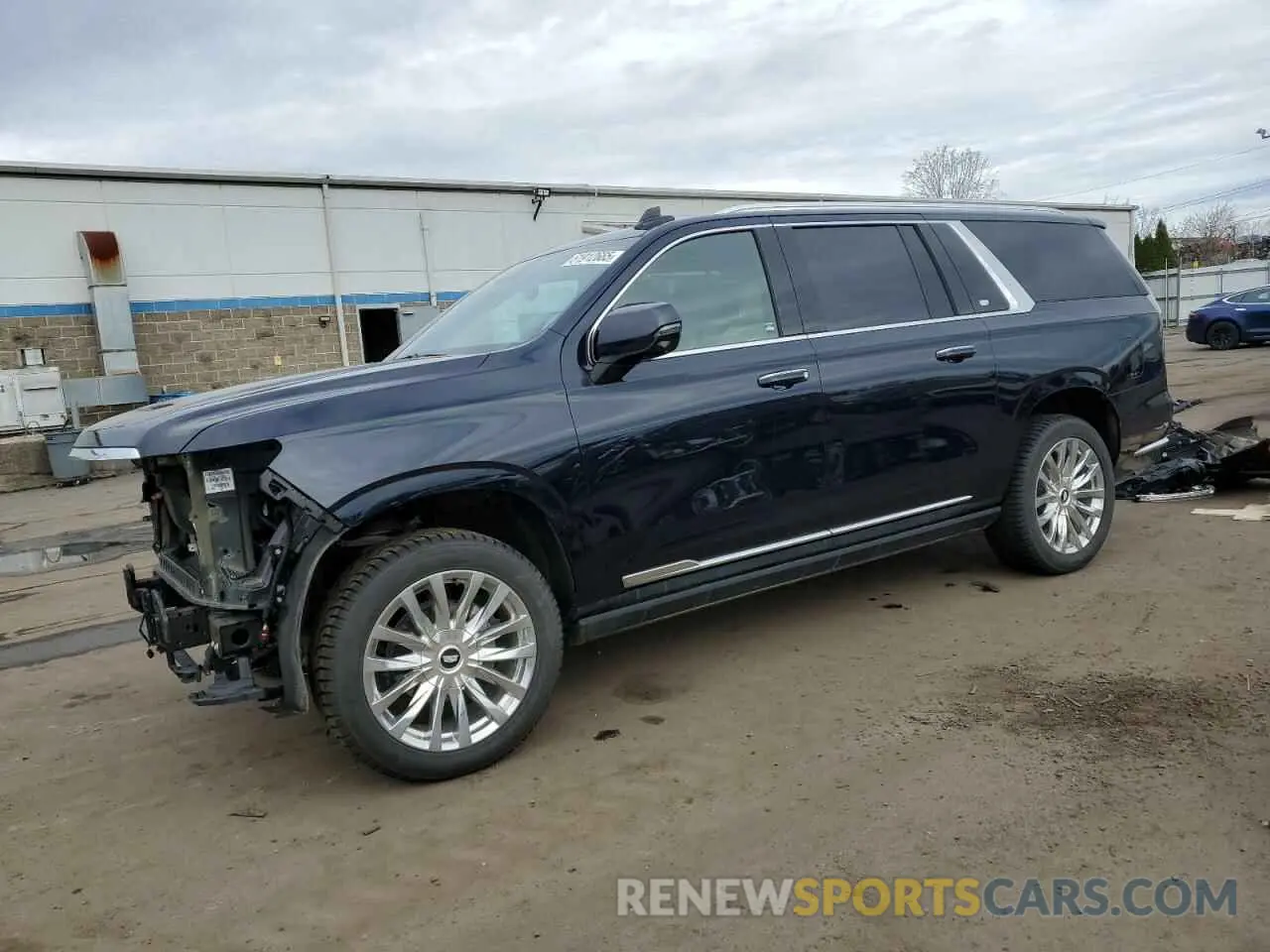 1 fotografías del automóvil dañado 1GYS4LKL6RR256491 CADILLAC ESCALADE 2024