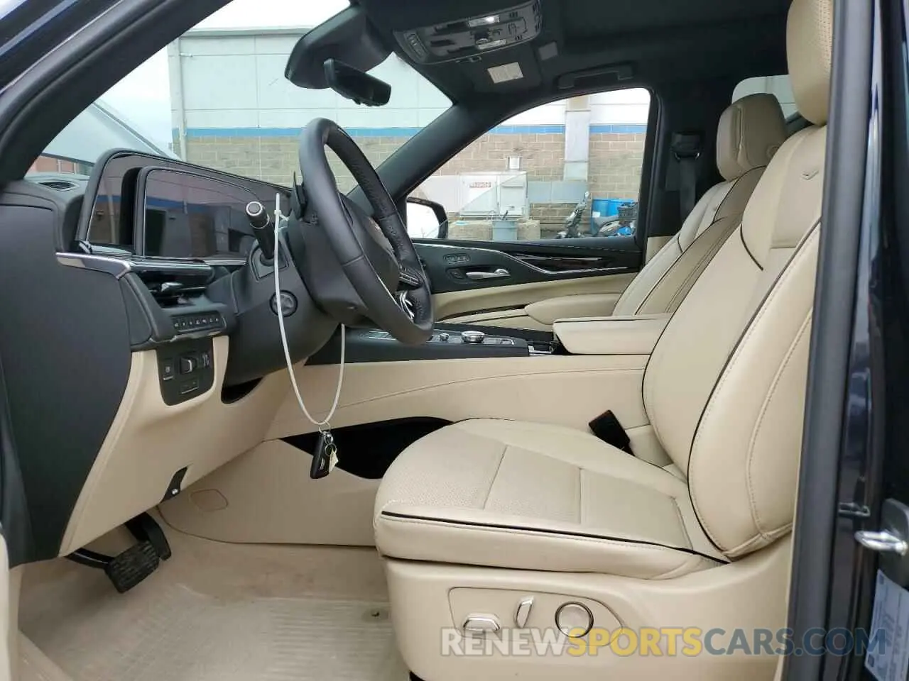 7 fotografías del automóvil dañado 1GYS4LKL6RR256491 CADILLAC ESCALADE 2024