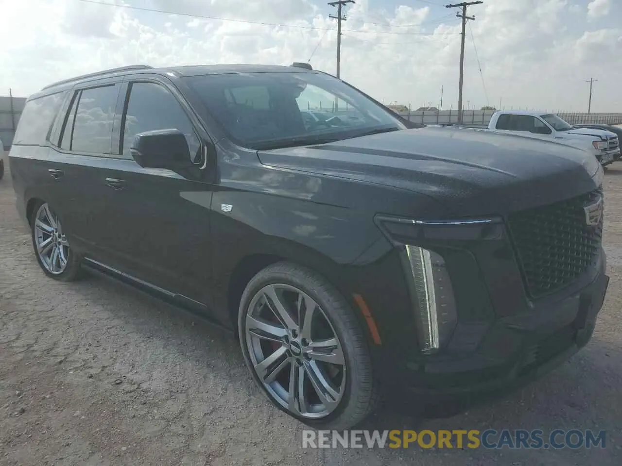 4 fotografías del automóvil dañado 1GYS9GRL2SR150916 CADILLAC ESCALADE 2025