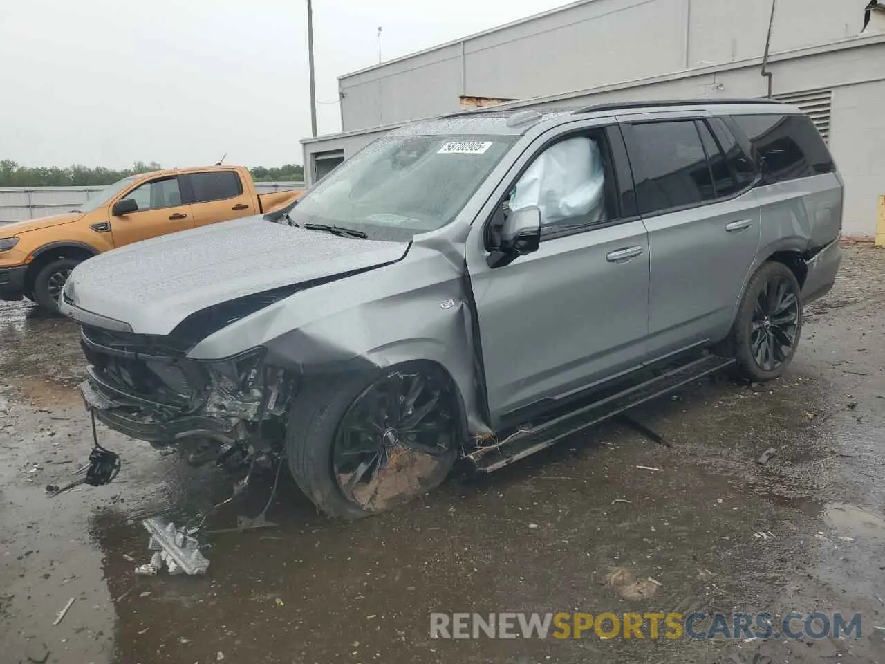 1 fotografías del automóvil dañado 1GYS9GRL8SR240863 CADILLAC ESCALADE 2025