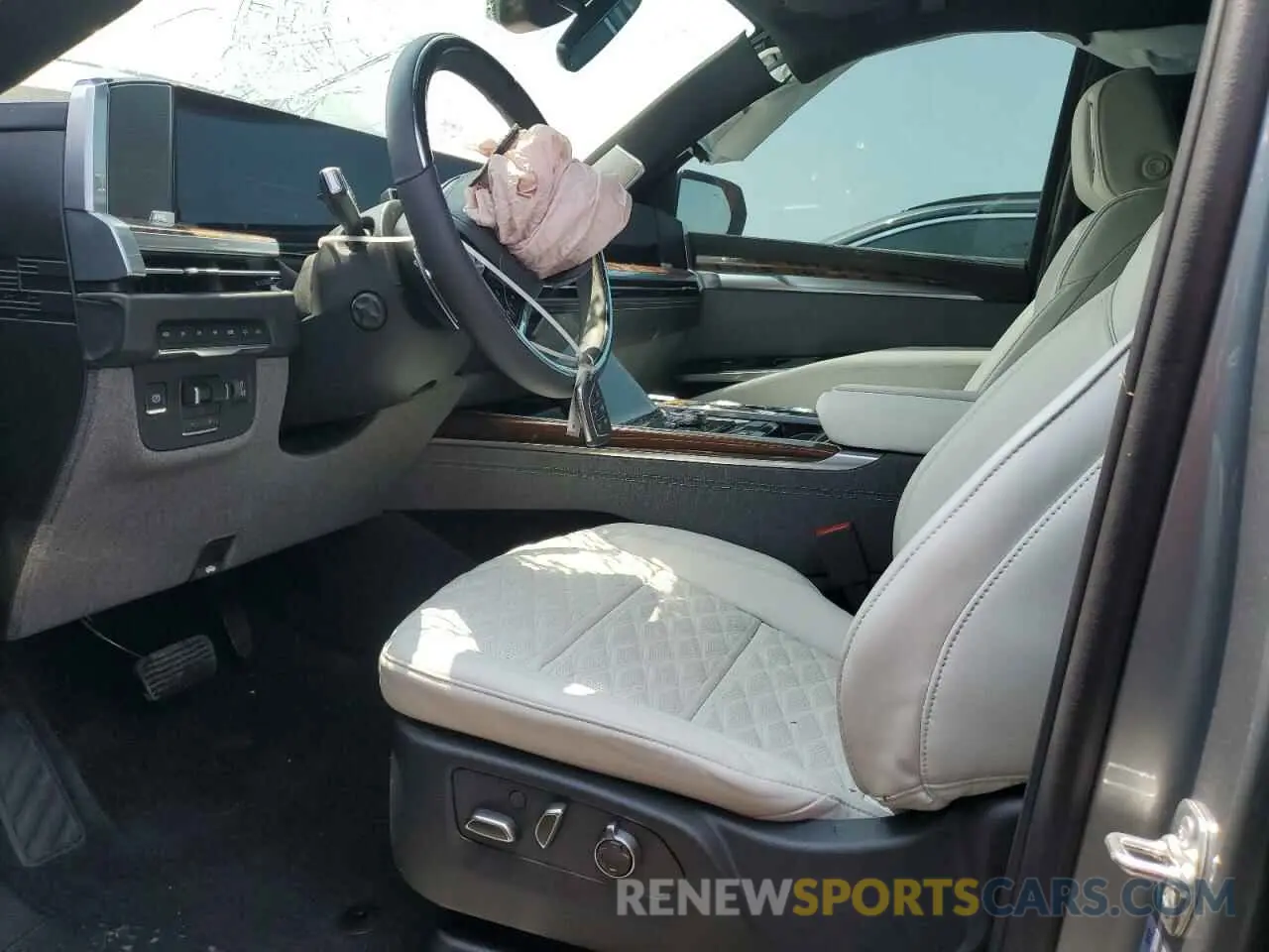 7 fotografías del automóvil dañado 1GYS9GRL8SR240863 CADILLAC ESCALADE 2025