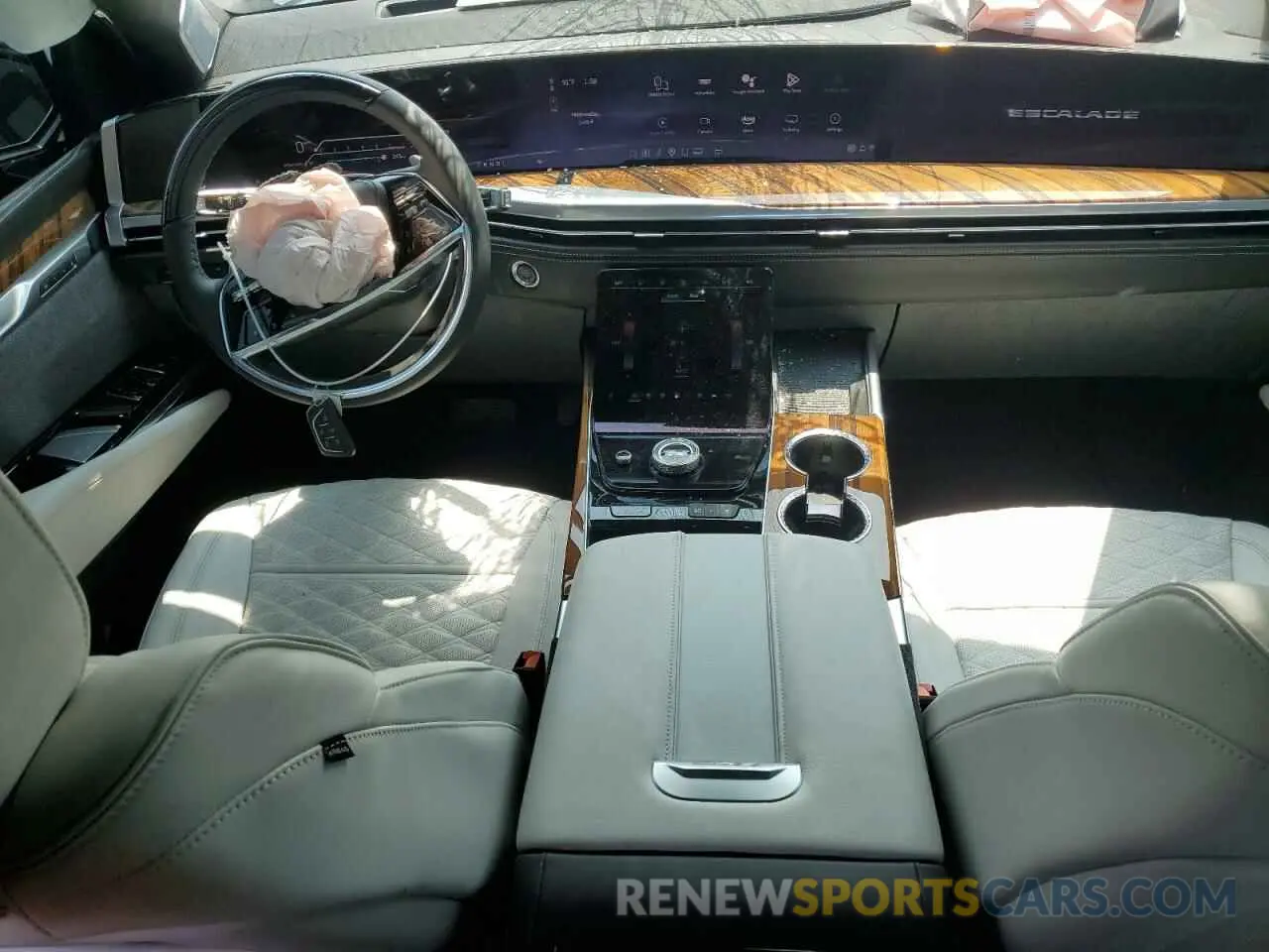 8 fotografías del automóvil dañado 1GYS9GRL8SR240863 CADILLAC ESCALADE 2025