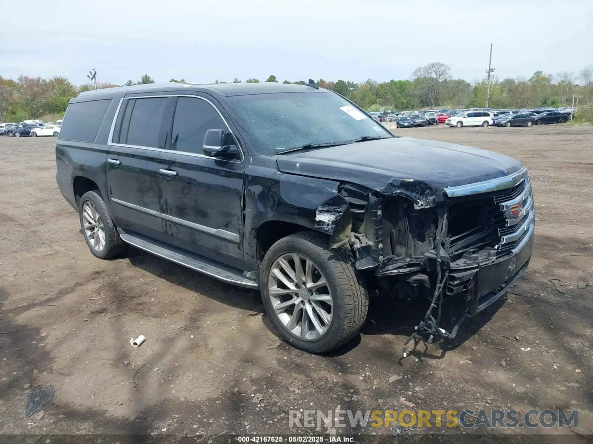 1 fotografías del automóvil dañado 1GYS4HKJ2KR127777 CADILLAC ESCALADE ESV 2019