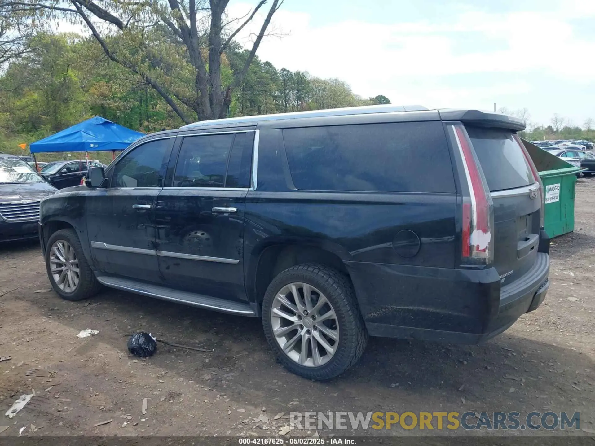 14 fotografías del automóvil dañado 1GYS4HKJ2KR127777 CADILLAC ESCALADE ESV 2019