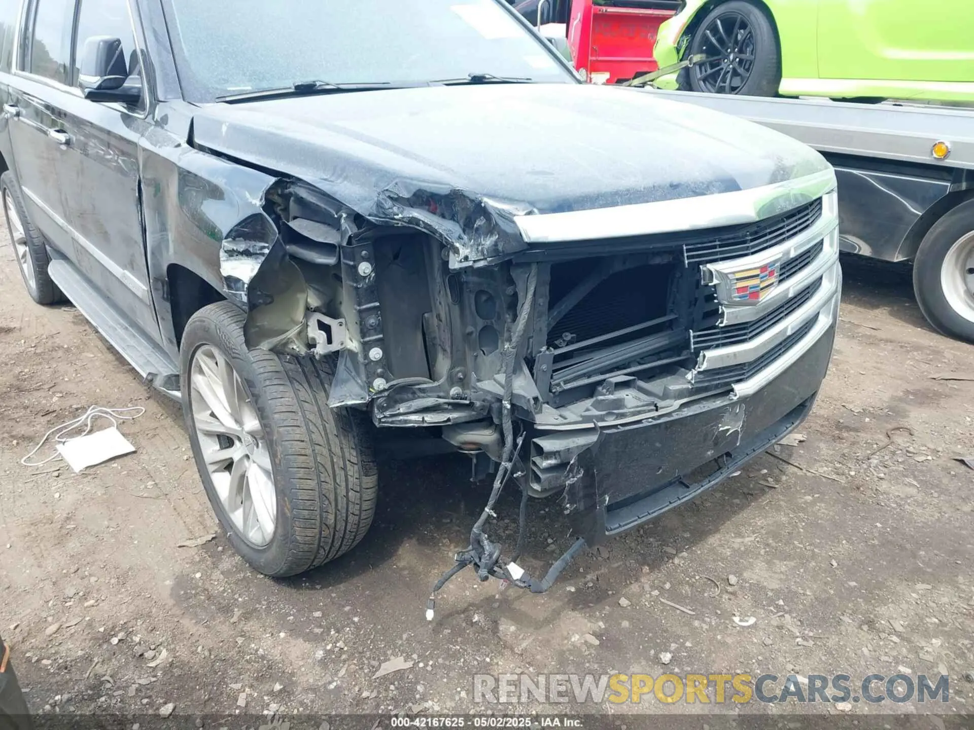 6 fotografías del automóvil dañado 1GYS4HKJ2KR127777 CADILLAC ESCALADE ESV 2019