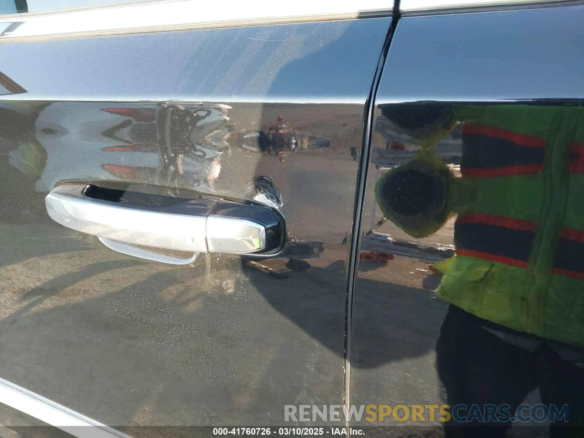 6 fotografías del automóvil dañado 1GYS3GKJ8LR232693 CADILLAC ESCALADE ESV 2020