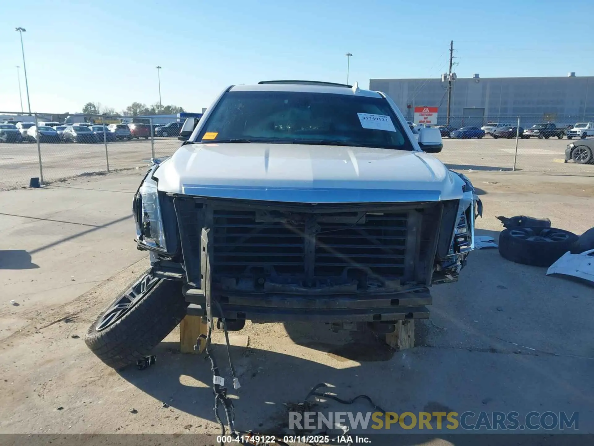 13 fotografías del automóvil dañado 1GYS3HKJ9LR130423 CADILLAC ESCALADE ESV 2020