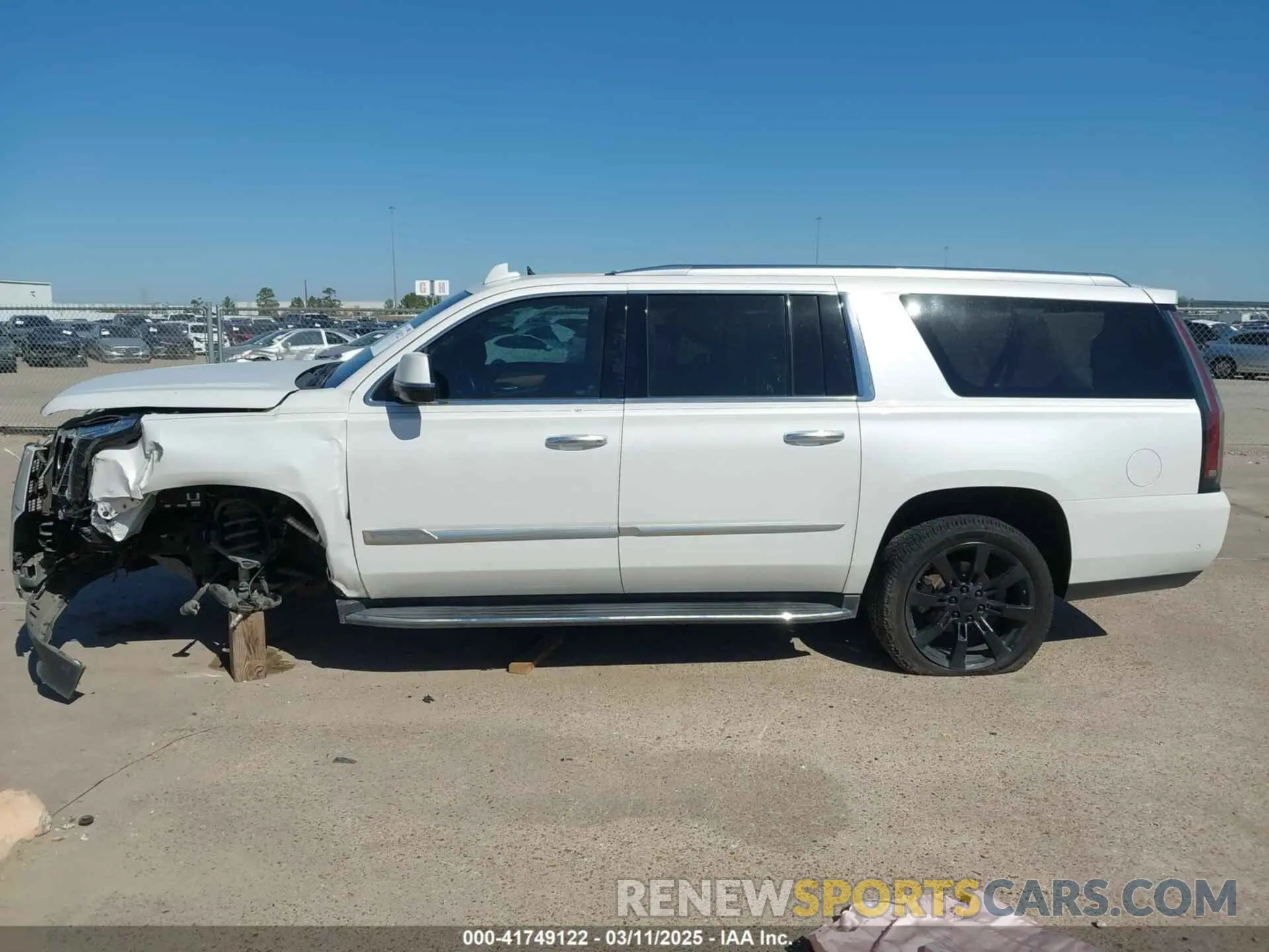 15 fotografías del automóvil dañado 1GYS3HKJ9LR130423 CADILLAC ESCALADE ESV 2020
