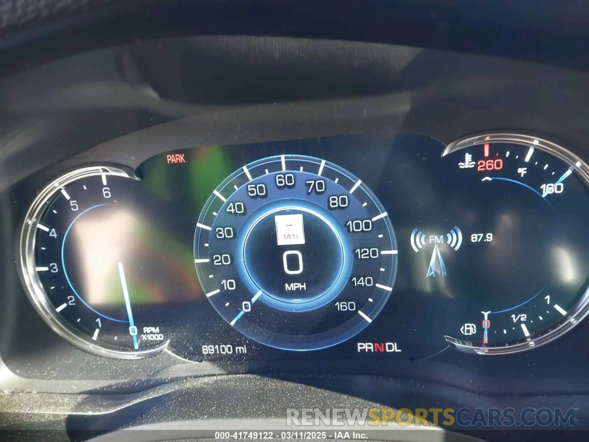 7 fotografías del automóvil dañado 1GYS3HKJ9LR130423 CADILLAC ESCALADE ESV 2020