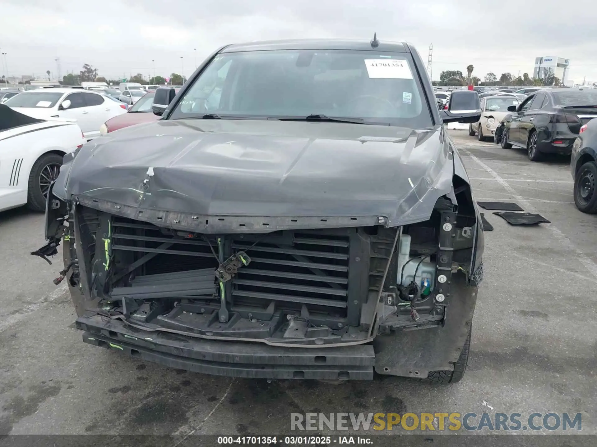 12 fotografías del automóvil dañado 1GYS4GKJ6LR270968 CADILLAC ESCALADE ESV 2020