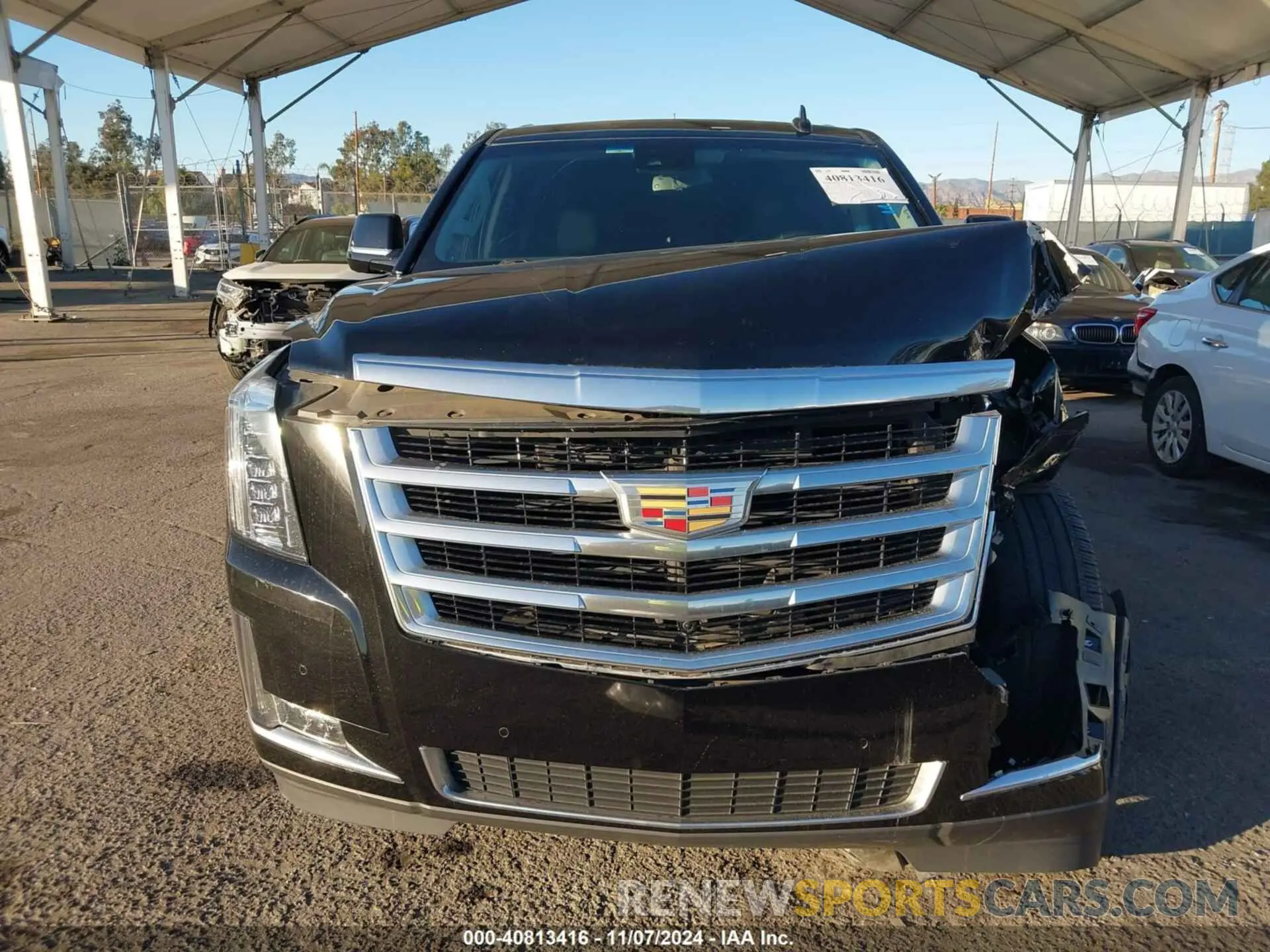 13 fotografías del automóvil dañado 1GYS4HKJ3LR181834 CADILLAC ESCALADE ESV 2020
