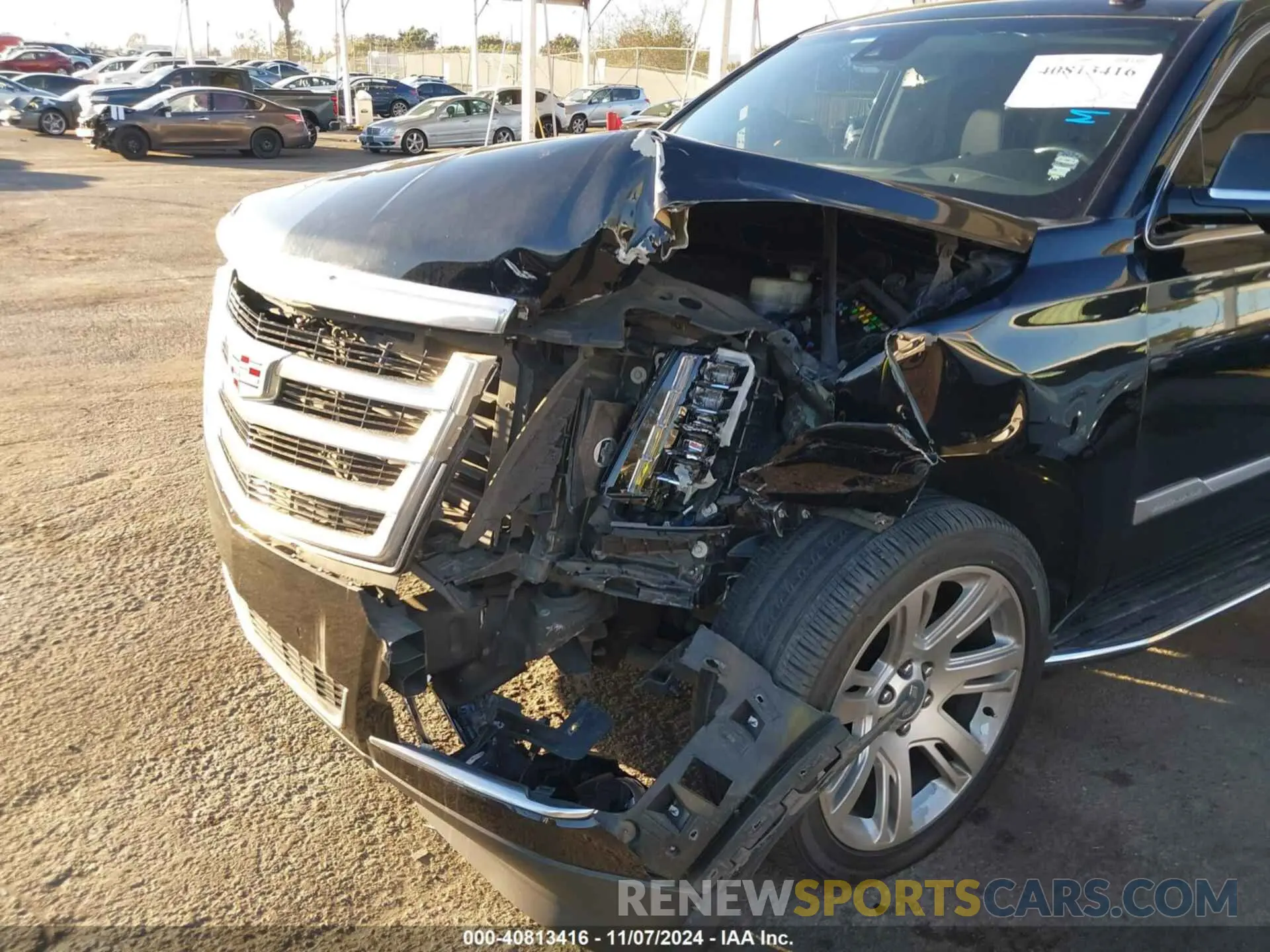 6 fotografías del automóvil dañado 1GYS4HKJ3LR181834 CADILLAC ESCALADE ESV 2020