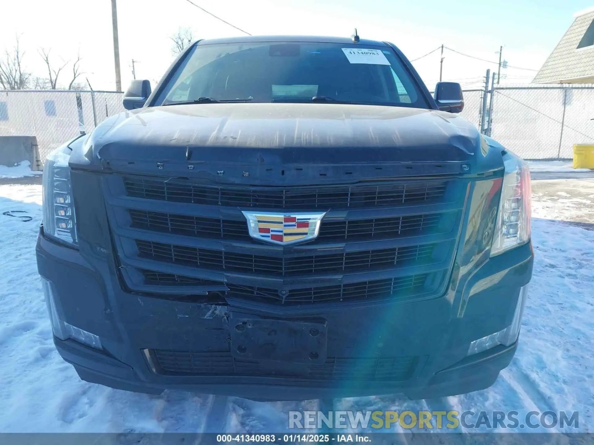 13 fotografías del automóvil dañado 1GYS4JKJ2LR231968 CADILLAC ESCALADE ESV 2020