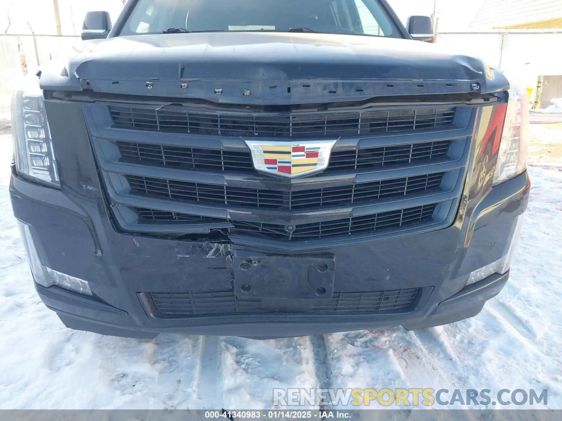 6 fotografías del automóvil dañado 1GYS4JKJ2LR231968 CADILLAC ESCALADE ESV 2020