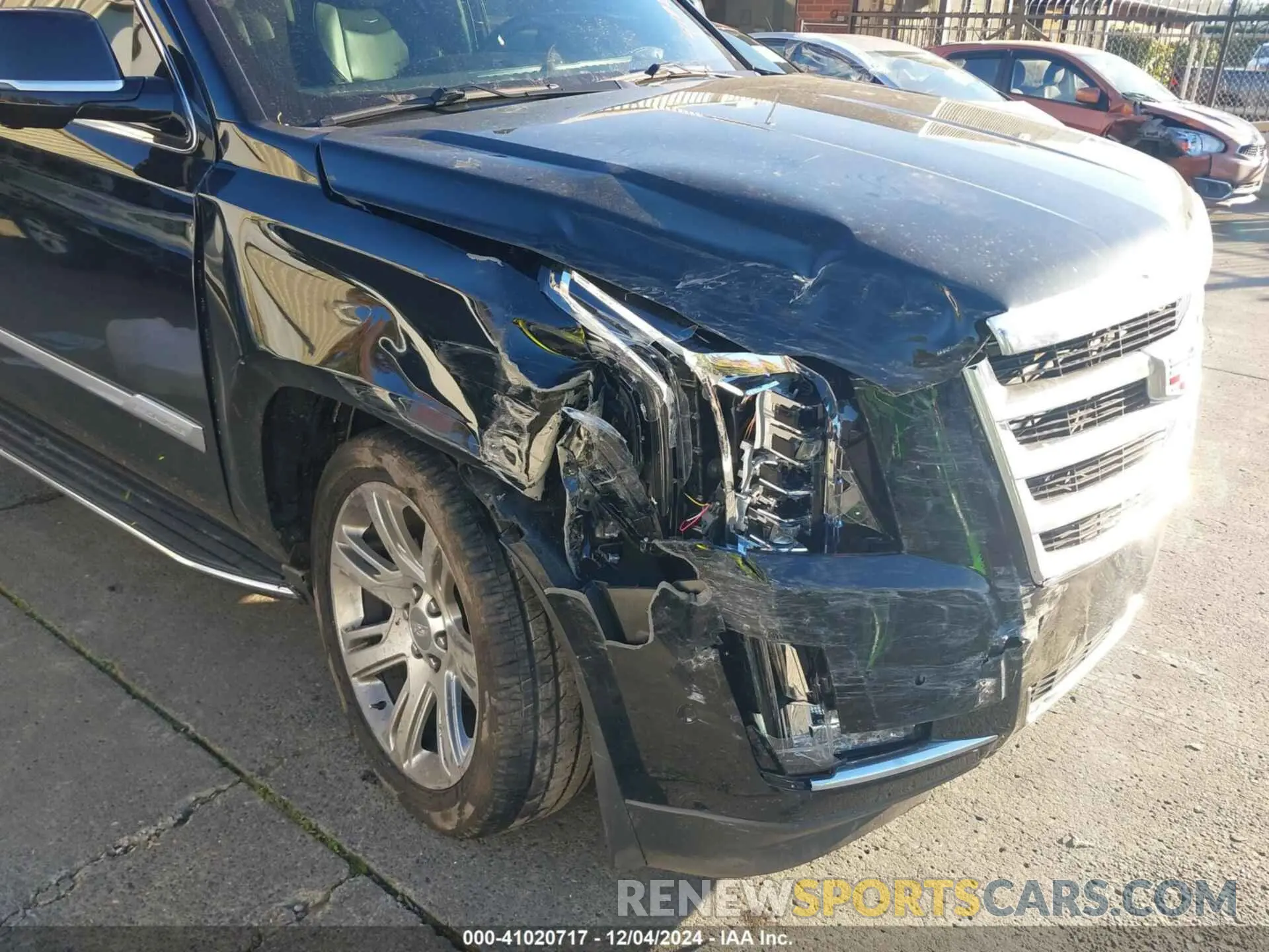 6 fotografías del automóvil dañado 1GYS4JKJ3LR218565 CADILLAC ESCALADE ESV 2020