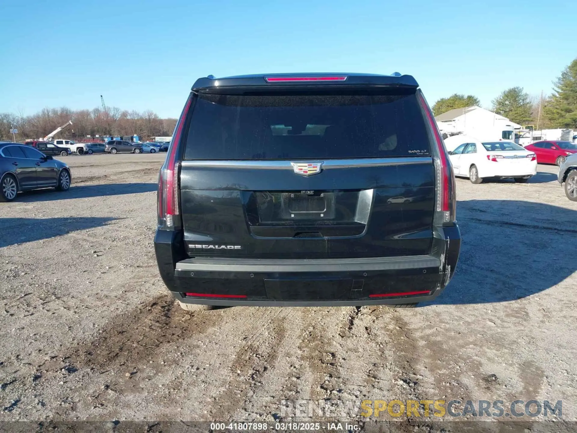 16 fotografías del automóvil dañado 1GYS4JKJ4LR152771 CADILLAC ESCALADE ESV 2020