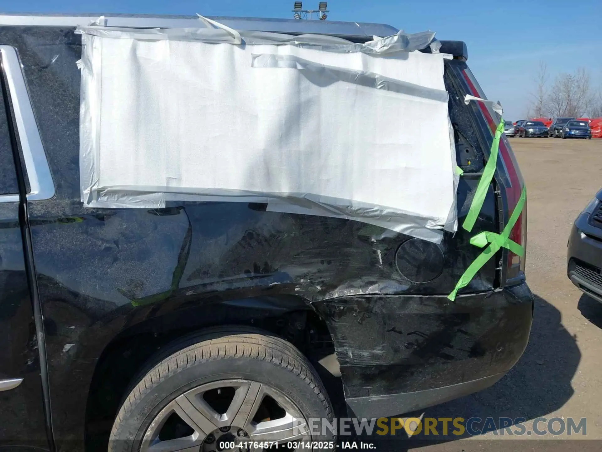 6 fotografías del automóvil dañado 1GYS4JKJXLR271943 CADILLAC ESCALADE ESV 2020