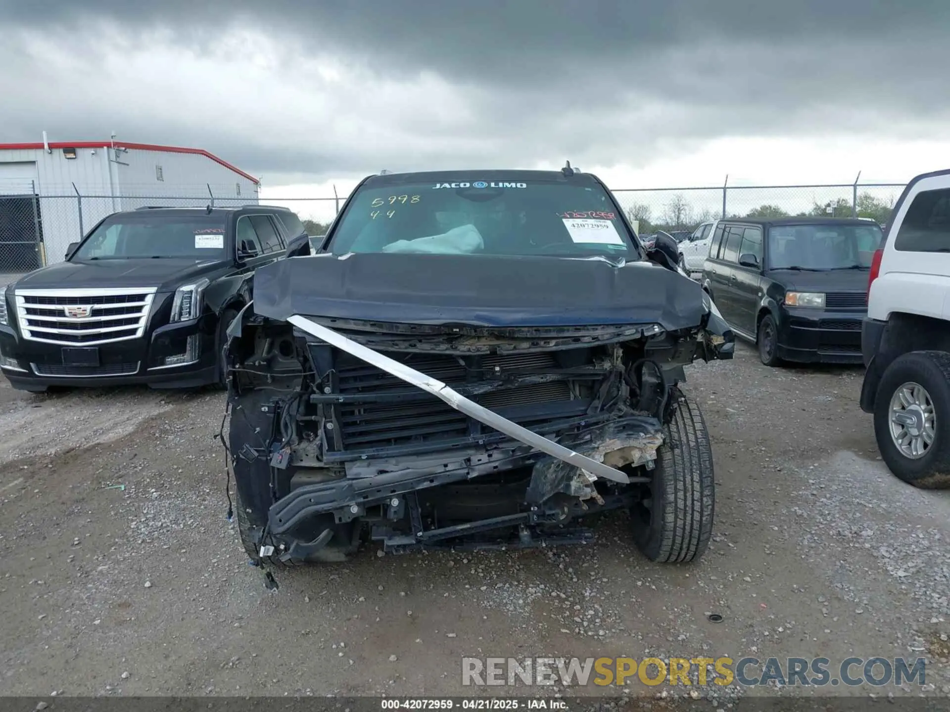 13 fotografías del automóvil dañado 1GYS4JKL2MR355998 CADILLAC ESCALADE ESV 2021
