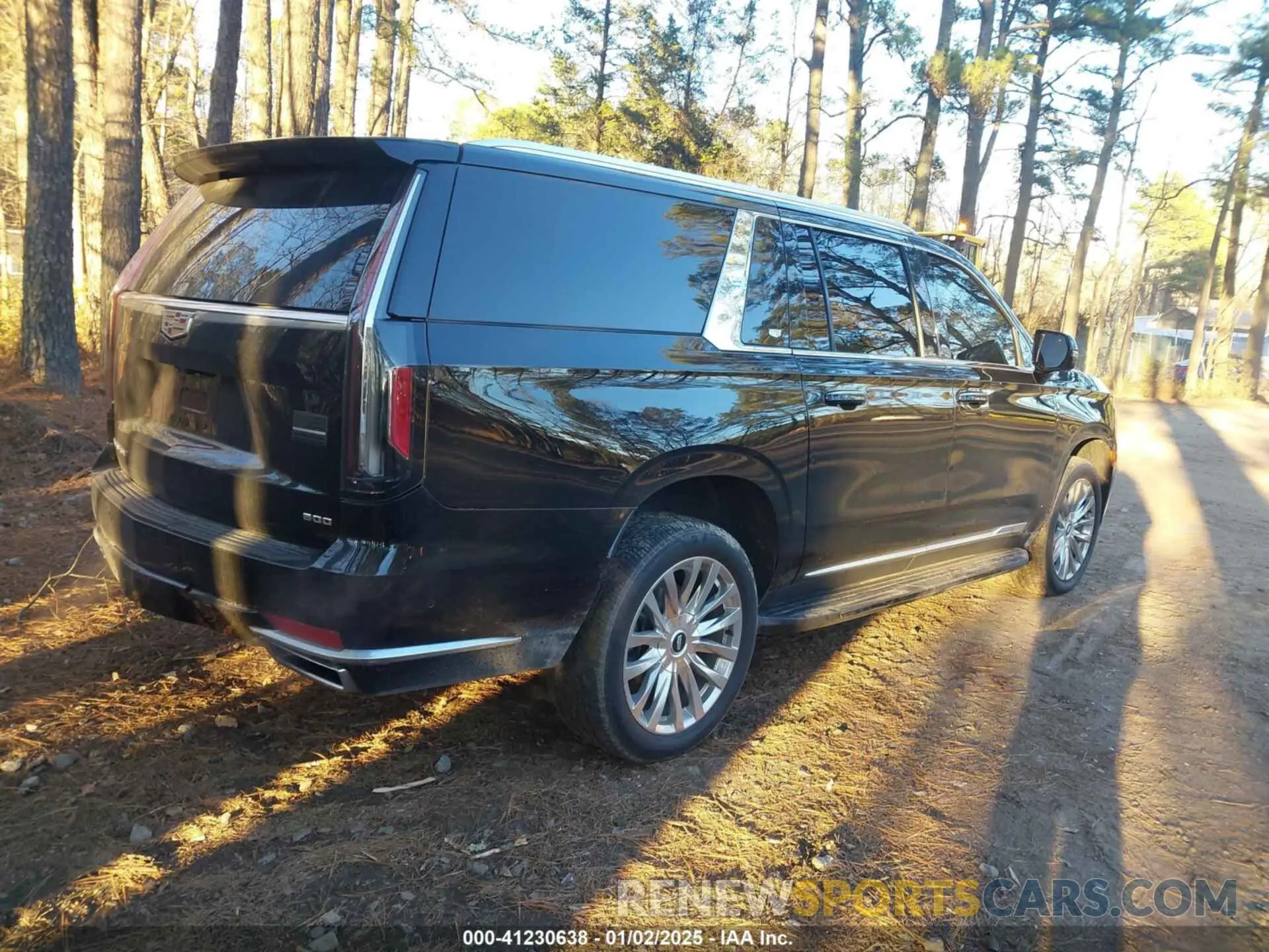 4 fotografías del automóvil dañado 1GYS4KKL9MR477201 CADILLAC ESCALADE ESV 2021
