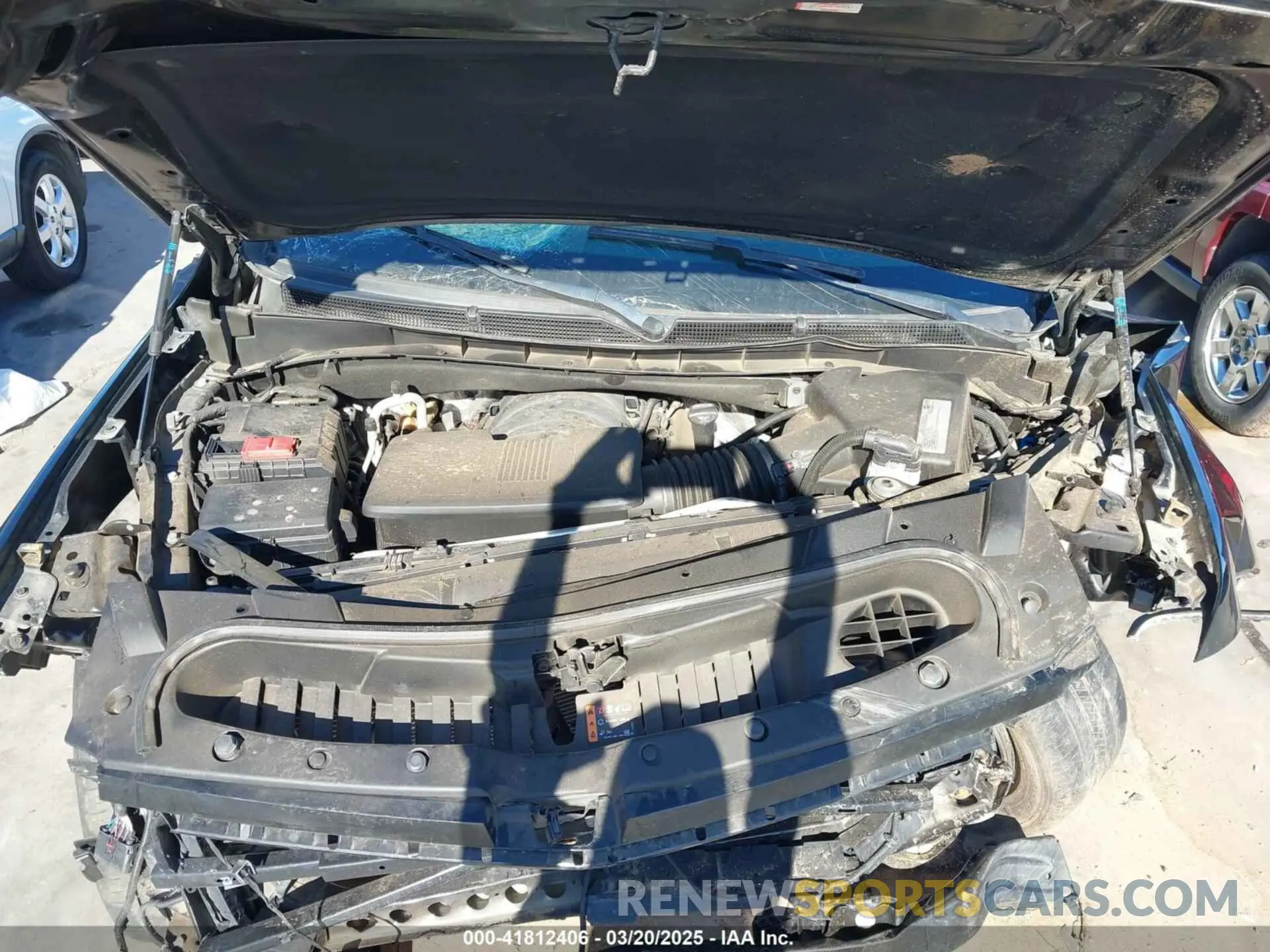 10 fotografías del automóvil dañado 1GYS4PKL3MR341773 CADILLAC ESCALADE ESV 2021