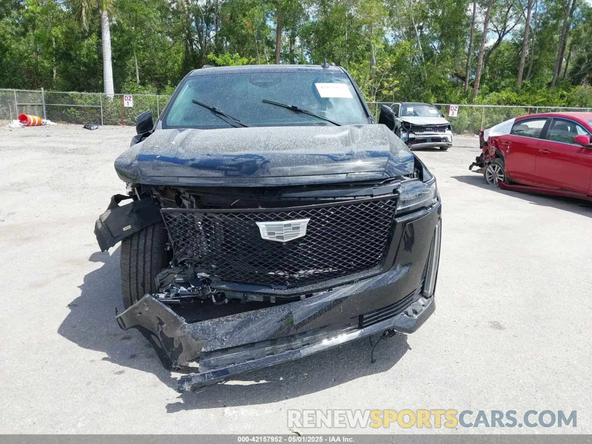 11 fotografías del automóvil dañado 1GYS4PKLXMR275092 CADILLAC ESCALADE ESV 2021