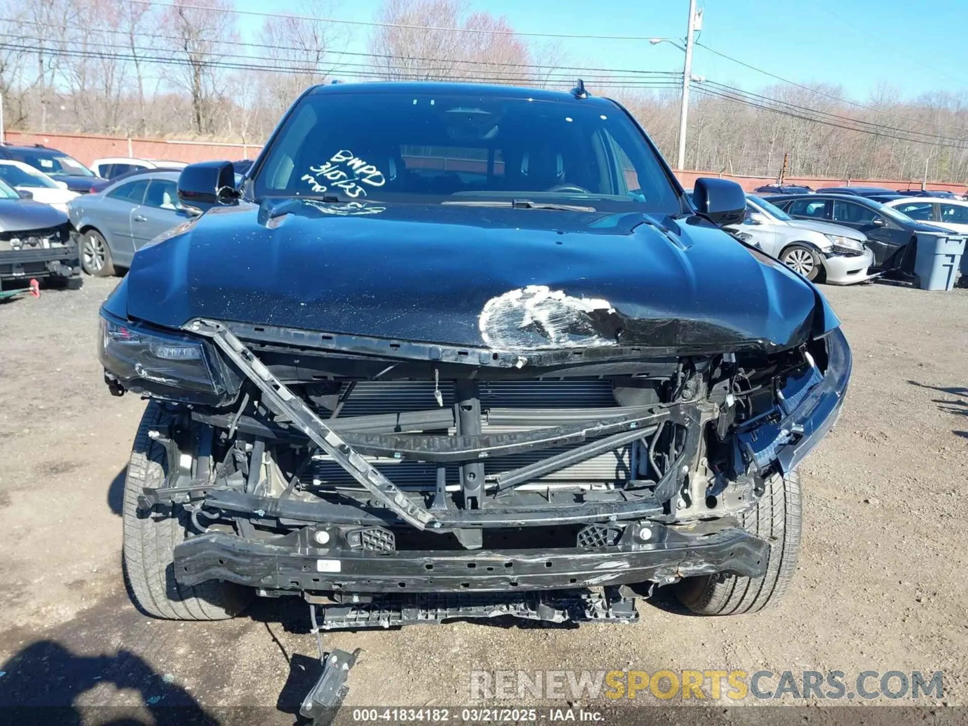 12 fotografías del automóvil dañado 1GYS4RKL1MR300022 CADILLAC ESCALADE ESV 2021