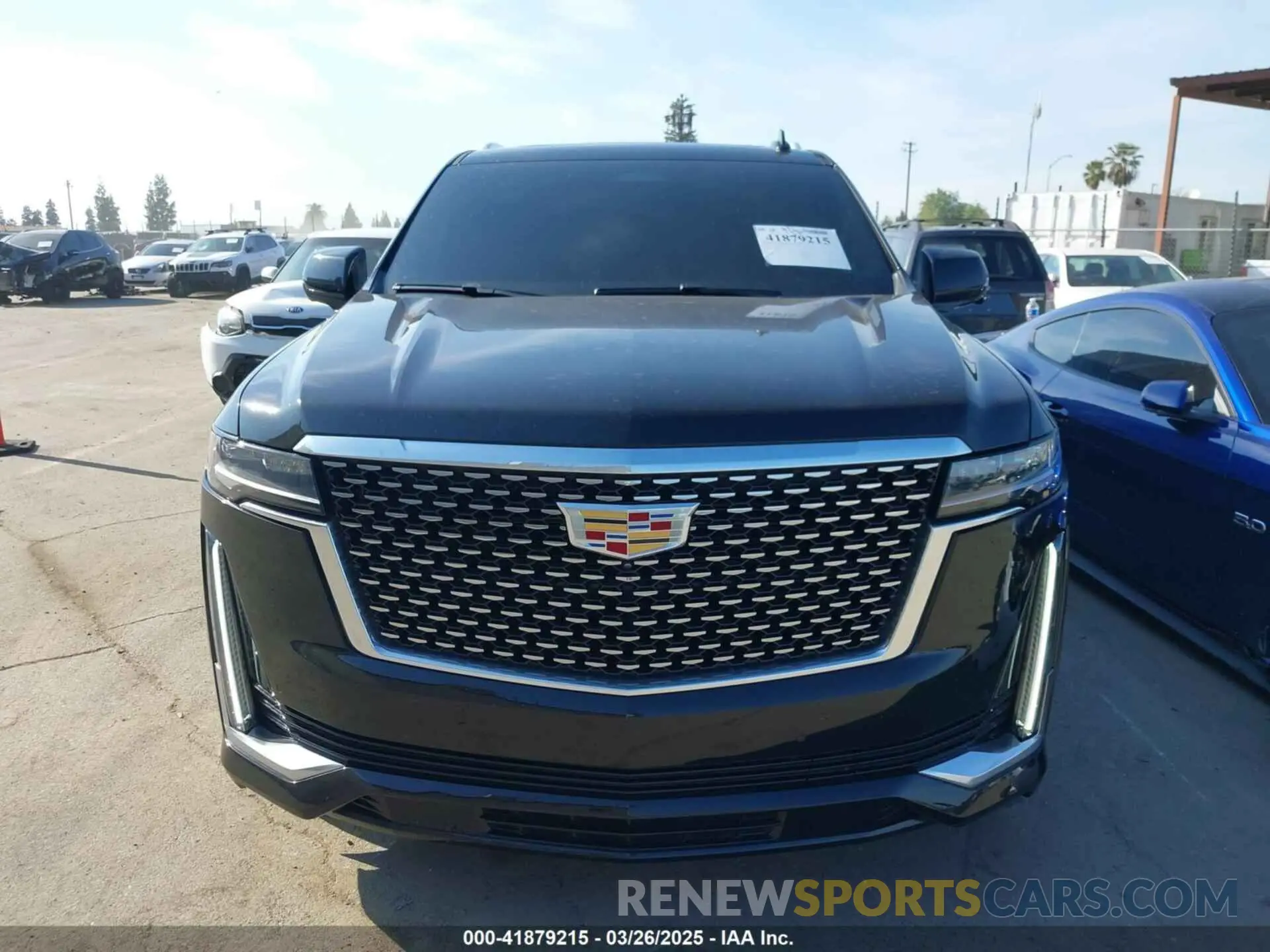 13 fotografías del automóvil dañado 1GYS3KKL7NR279818 CADILLAC ESCALADE ESV 2022