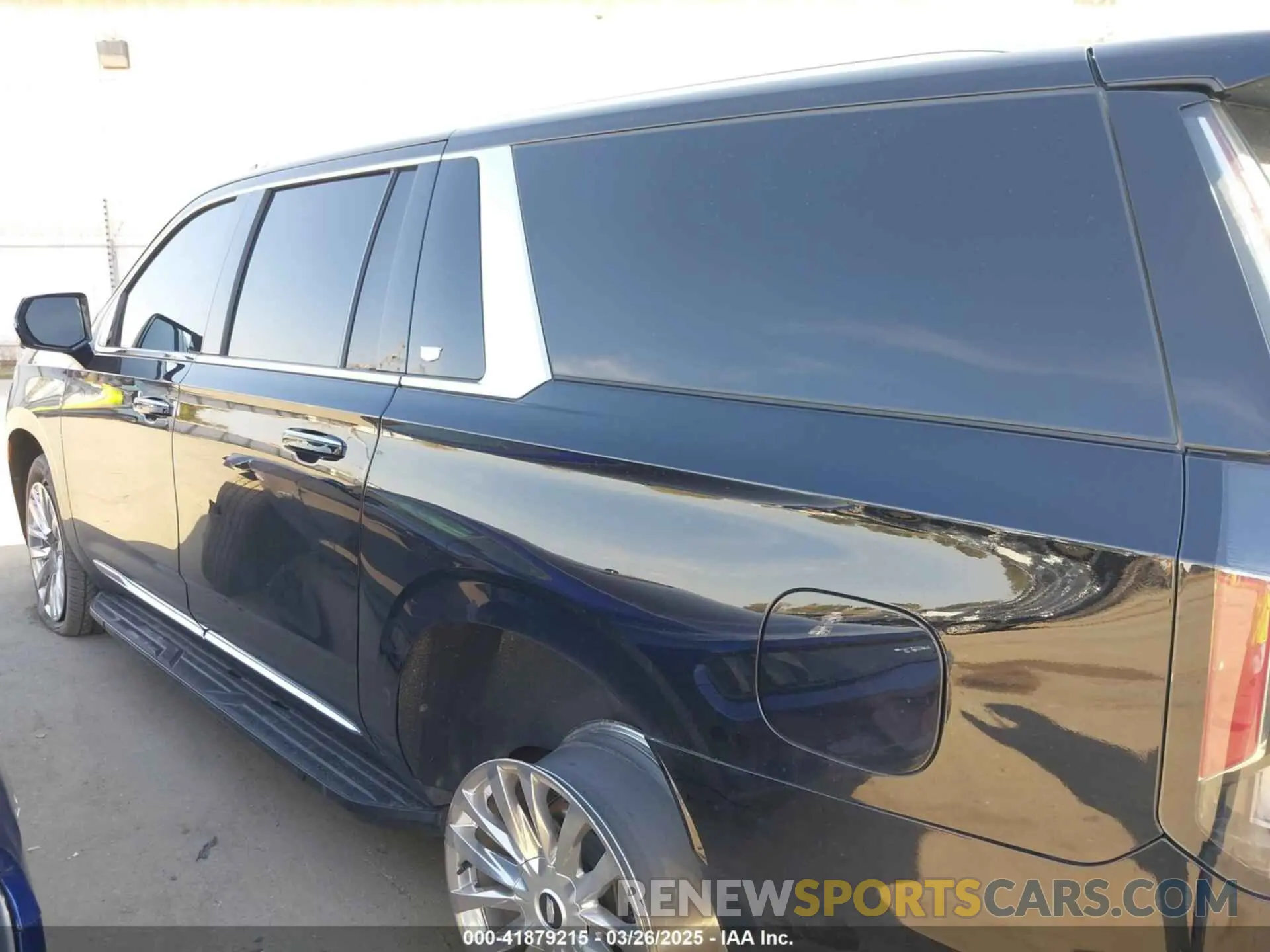 15 fotografías del automóvil dañado 1GYS3KKL7NR279818 CADILLAC ESCALADE ESV 2022