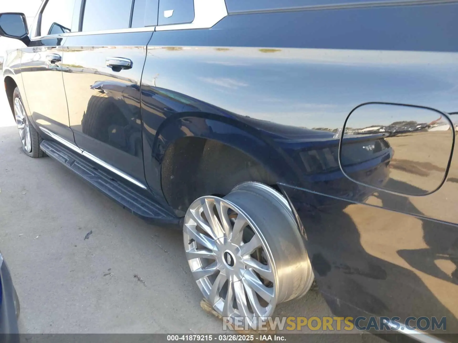 6 fotografías del automóvil dañado 1GYS3KKL7NR279818 CADILLAC ESCALADE ESV 2022